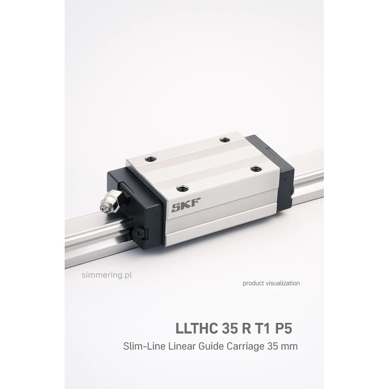 LLTHC 35 R T1 P5 – Slim-Line Linear Guide Carriage 35 mm