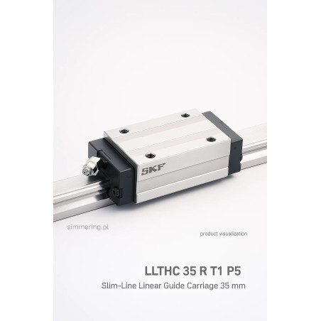 LLTHC 35 R T1 P5 – Slim-Line Linear Guide Carriage 35 mm