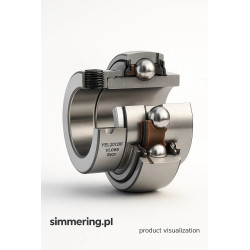 SKF YEL 207-2RF/VL065 35×72×51.1 mm – Insert Self-Aligning Bearing