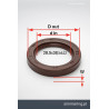 Uszczelniacz CORTECO 12011490 NBR BAB Simmerring 28,5x38,1x6,22