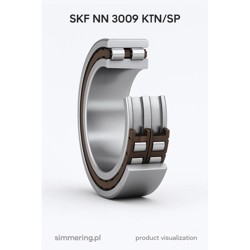 SKF NN 3009 KTN/SP 45×75×23 mm – Super-precision Double-row Cylindrical Roller Bearing | AI-Powered Review