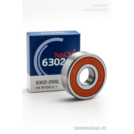 NACHI 6300-2NSE 10×35×11 mm – uszczelnione łożysko kulkowe głębokiego rowka C3 | Przegląd od AI