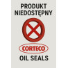 Uszczelniacz CORTECO® 01019319 NBR B1BA Simmering 110,3×133,3×12 mm – pierścień uszczelniający wału piasty