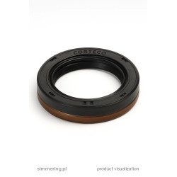 Rotary Shaft Seal CORTECO 12019597 ACM B1BASLDRWX67 Oil Seal 40x55x8