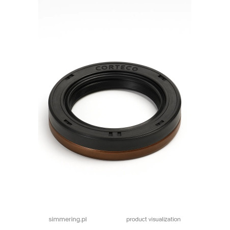 Rotary Shaft Seal CORTECO 12019597 ACM B1BASLDRWX67 Oil Seal 40x55x8