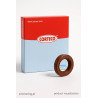 CORTECO 01020437 FPM 8x14x4 – Clutch Shaft Oil Seal for Manual Transmission VW / Audi / Seat / Skoda