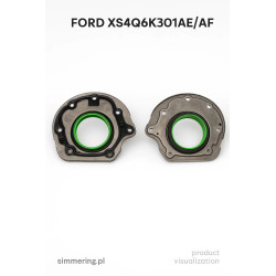 Crankshaft Seal CORTECO 19036453B / CSFT 79.38×184×18.80 TFE/ACM with Non-Woven – FORD XS4Q6K301AE/AF