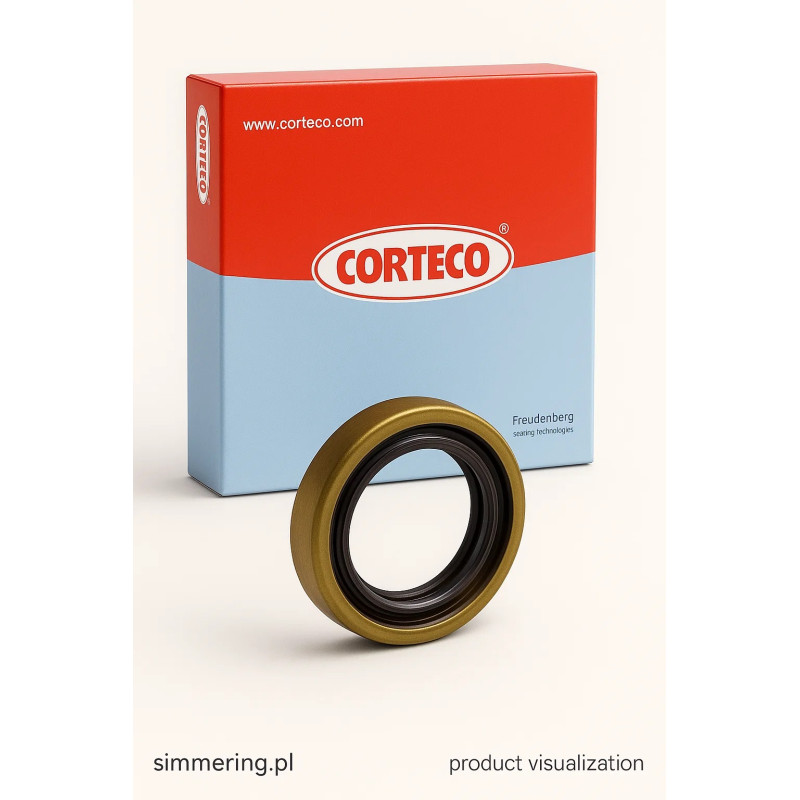 Wheel Hub Seal / Simmerring CORTECO 12011495B NBR B1KL 35×52×8.8 – FIAT / SEAT / ZASTAVA
