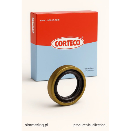 Wheel Hub Seal / Simmerring CORTECO 12011495B NBR B1KL 35×52×8.8 – FIAT / SEAT / ZASTAVA