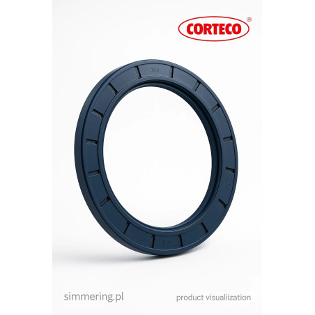 Uszczelniacz CORTECO 12011537 NBR BABSL 130x160x12/13 Simmerring – Oryginalne uszczelnienie wału do CARRARO i VOLVO