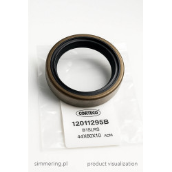 CORTECO 12011295 Radial Oil Seal 44x60x10 – ACM B1SLRS Rotary Shaft Seal for Alfa Romeo Applications