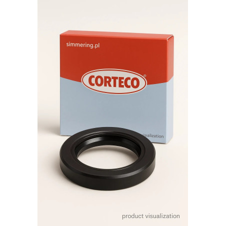 Shaft Seal CORTECO 20015456 FPM BASLRDX7 42x62x7 | Crankshaft Radial Oil Seal – for Toyota, Citroën, Peugeot, Suzuki, Volvo