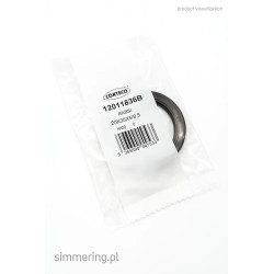 Radial Oil Seal CORTECO 12011836 FPM BABSL 20x35x6/6.5 - Rotary Shaft Seal for CAGIVA 28957 and MOTO GUZZI 904020370