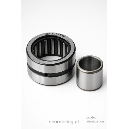 NKI 15/16 NKE 15×27×16 Needle Roller Bearing with Inner Ring