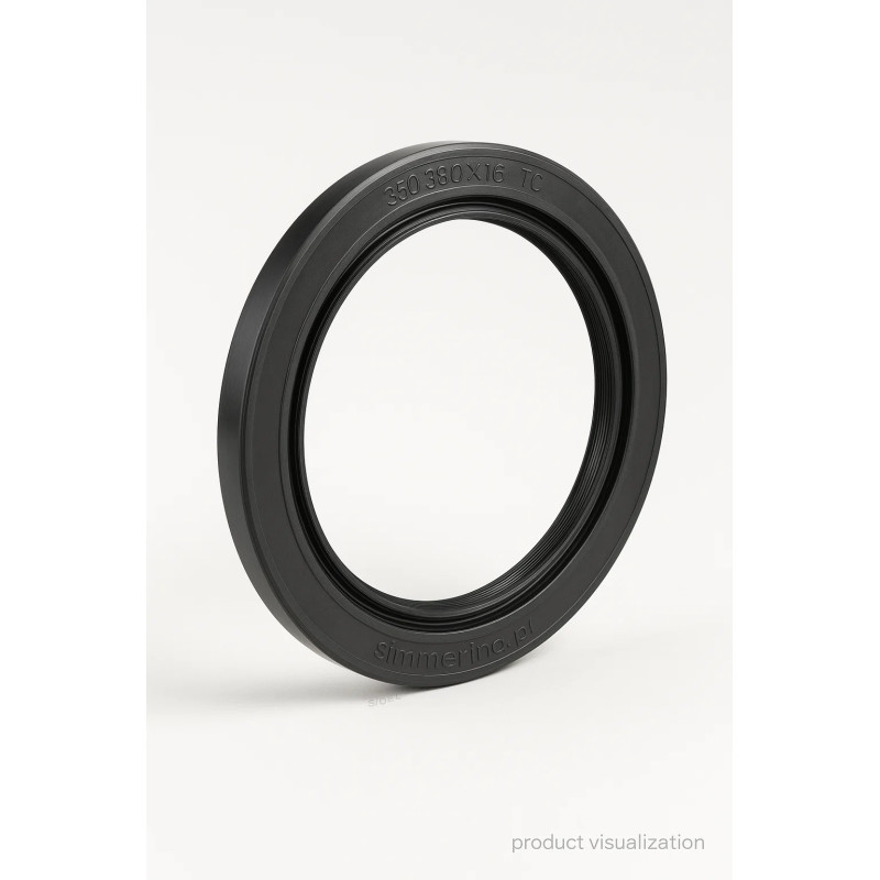 Simmering NBR AO 350×380×16 mm – uszczelniacz wału dwuwargowy