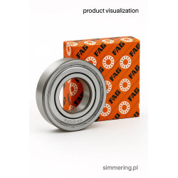 625 ZZ C3 FAG 5x16x5 Deep Groove Ball Bearing