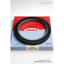 Rotary Shaft Seal CORTECO 19036785 RWDR-K7 Oil Seal 132x172x12