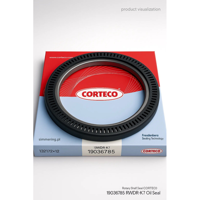 Rotary Shaft Seal CORTECO 19036785 RWDR-K7 Oil Seal 132x172x12
