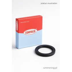 CORTECO Oil Seal 01026327B (Simmerring) 55×75×8 mm NBR B1BASLDRW – AI-Powered Review