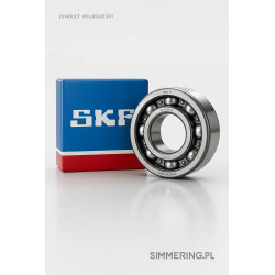 SKF 6307/C3 łożysko kulkowe zwykłe 35×80×21 mm — Przegląd od AI
