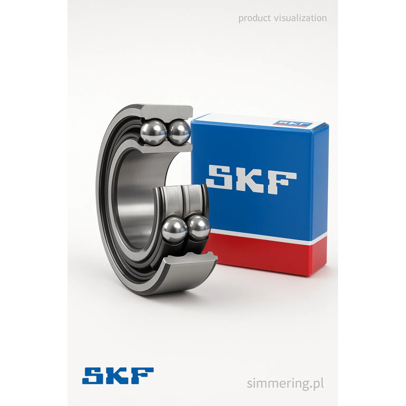 SKF 3306 A/C3 Łożysko Kulkowe Skośne 30x72x30,2