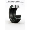 Łożysko przegubowe ślizgowe CT GE 35 ES 2RS 35x55x25 mm