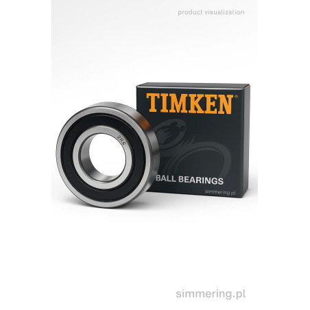 Timken 62204-2RS-C3 20x47x18 Łożysko Kulowe Głębokorowkowe z uszczelnieniem