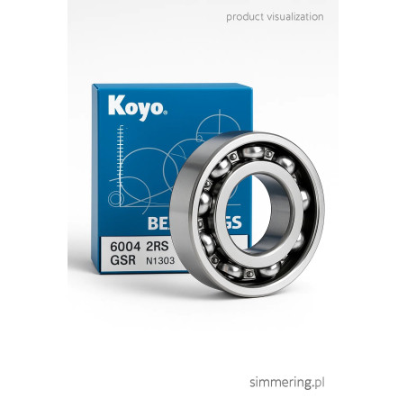 KOYO 6004 C3 20×42×12 Deep Groove Ball Bearing with C3 Clearance – AI-Powered Review