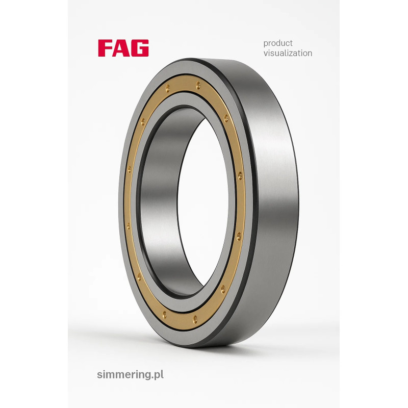 16068-M-C3 FAG 340x520x57 Deep Groove Ball Bearing