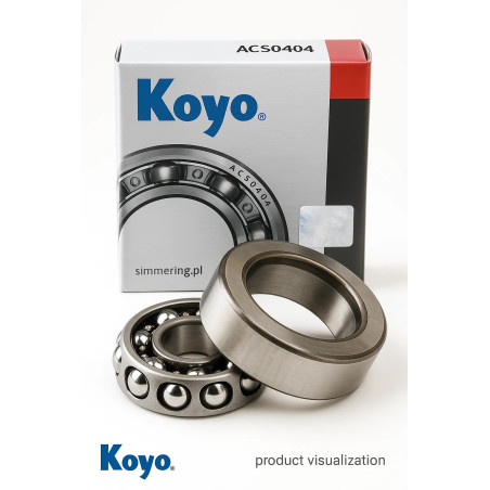 Łożysko kulowe Deep Groove KOYO ACS 0404 19,2x41x7,75