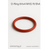 Oring 64x4 MVQ 70 ShA – silikonowy O-ring, uszczelka wysokotemperaturowa simmering.pl