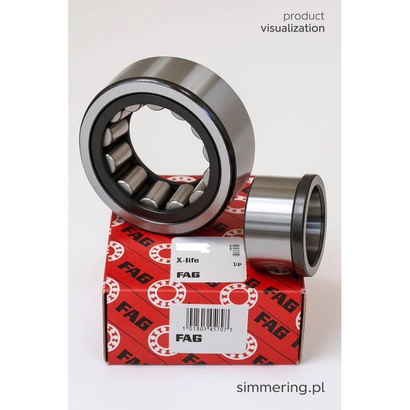 FAG NJ 211 ETVP2 C3 55×100×21 Łożysko Walcowe Cylindryczne