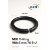 NBR O-Ring 190×5 mm 70 ShA