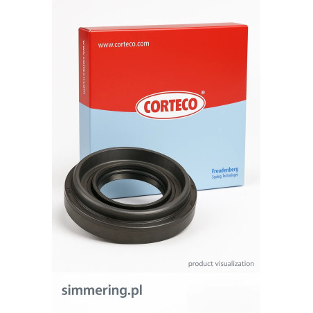 Rotary Shaft Seal CORTECO 19027779 NBR TC9Y Oil Seal 40x72x11/18.5
