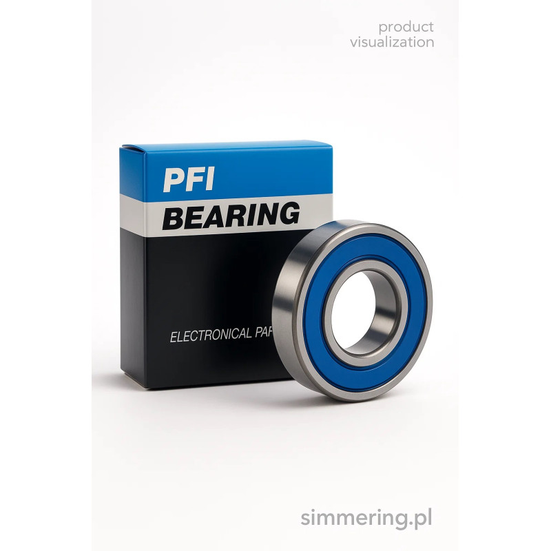 PFI 6000 2RS C3 10x26x8 Deep Groove Ball Bearing
