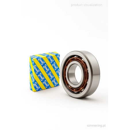 SNR 7209 BA angular contact ball bearing 45x85x19 – precision industrial bearing for axial and radial loads