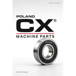 Łożysko kulkowe CX 6002 2RS 15x32x9 – uszczelnione łożysko zwykłe typu deep groove