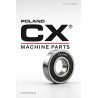 Łożysko kulkowe CX 6002 2RS 15x32x9 – uszczelnione łożysko zwykłe typu deep groove