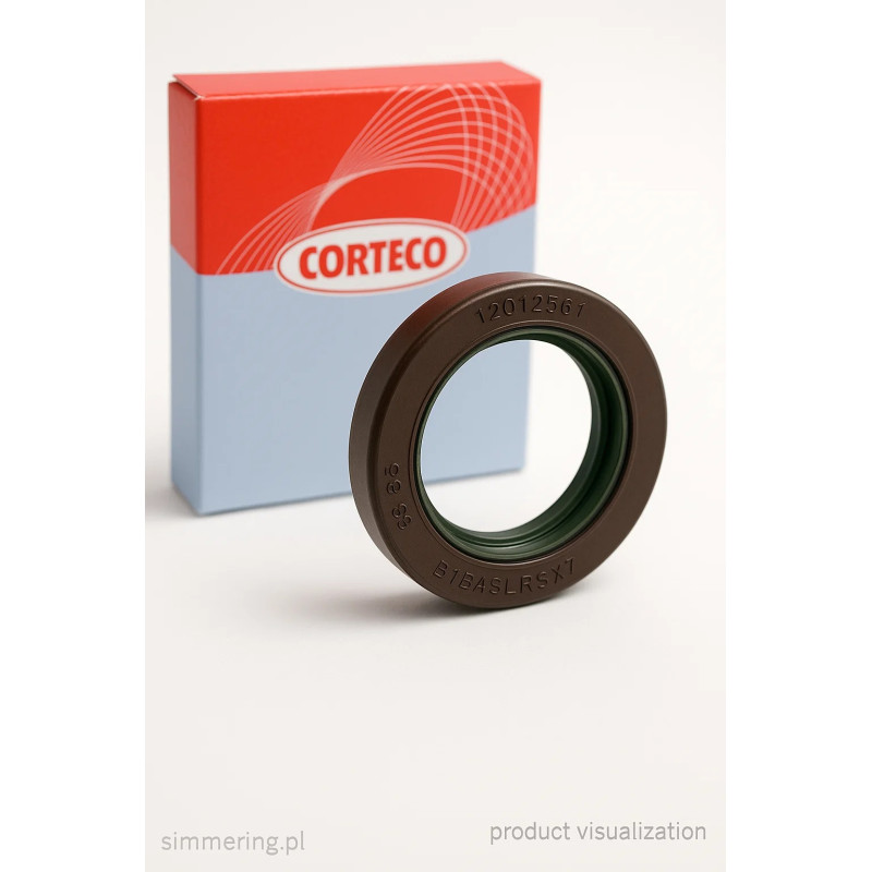 CORTECO 12012561 FPM Rotary Shaft Seal 53×68×10 – B1BASLRSX7 Oil Seal