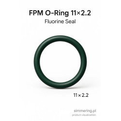 Fluorocarbon O-ring FPM 11x2,2 mm