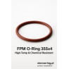 Oring FPM 355x4 - Wysokotemperaturowy i Chemoodporny