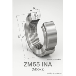 ZM 55 INA – precyzyjna nakrętka blokująca (precision locknut)