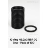 Oring 49,2x3 NBR 70 ShA - 100 szt.