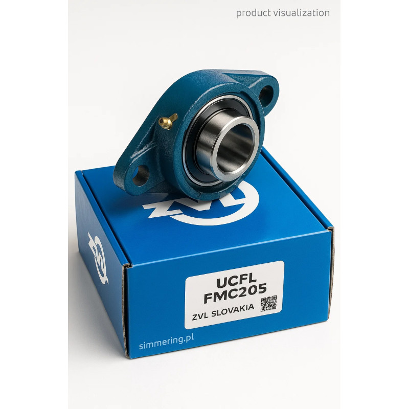 UCFL / FMC 205 ZVL Bearing Housing Unit with UC205 Insert