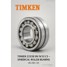 Łożysko baryłkowe Timken 22208 EM W33 C3 40x80x23