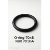 Oring 70×5 NBR 70 ShA