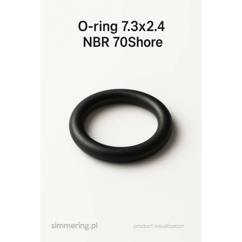 O-ring NBR 7.3x2.4 mm