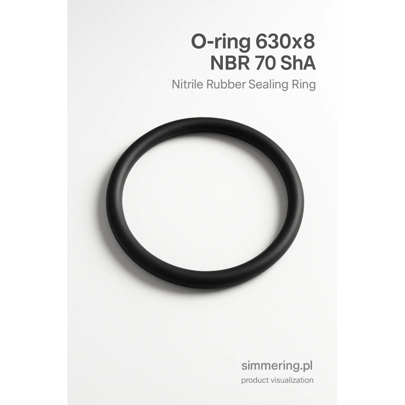 Oring 630x8 NBR 70 ShA