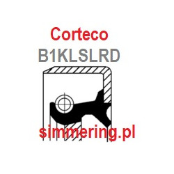 Rotary Shaft Seal CORTECO 12001775 50x72x10 ACM B1KLSLRD Oil Seal - DEUTZ-FAHR, LAMBORGHINI, SAME