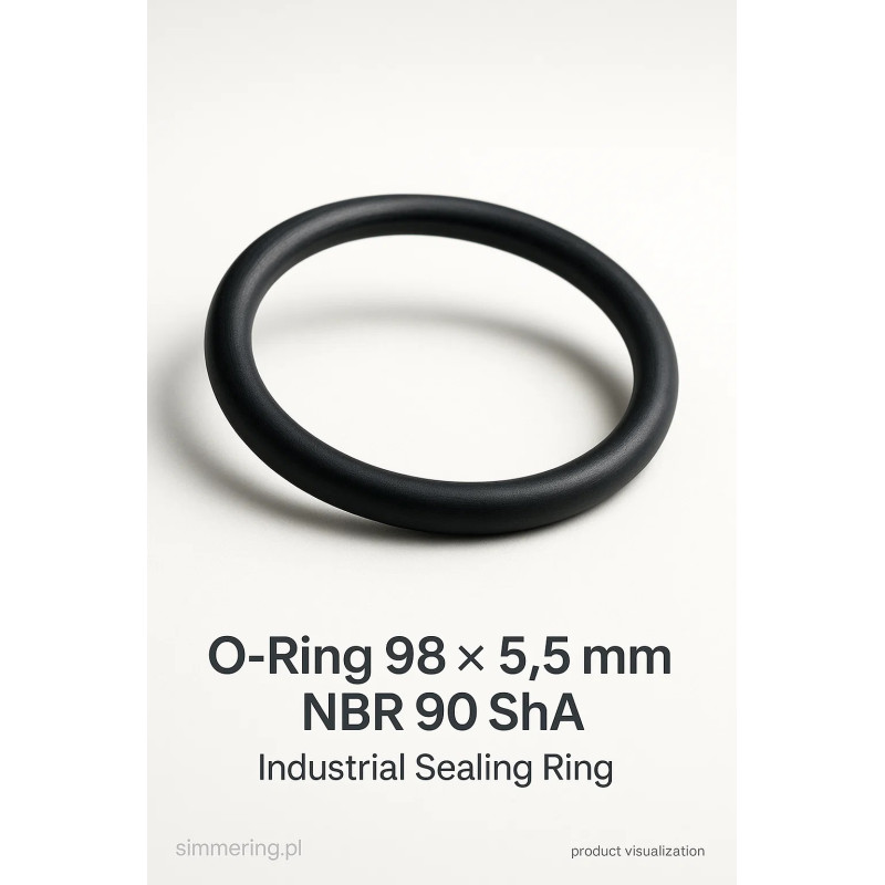 O-Ring 98 × 5,5 mm NBR 90 ShA – Industrial Sealing Ring